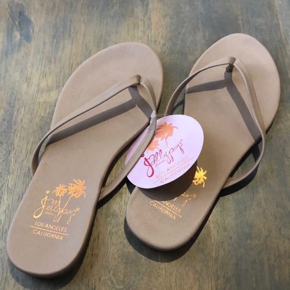 jelly pop flip flops